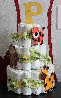 1 Baby Shower Diaper Cake