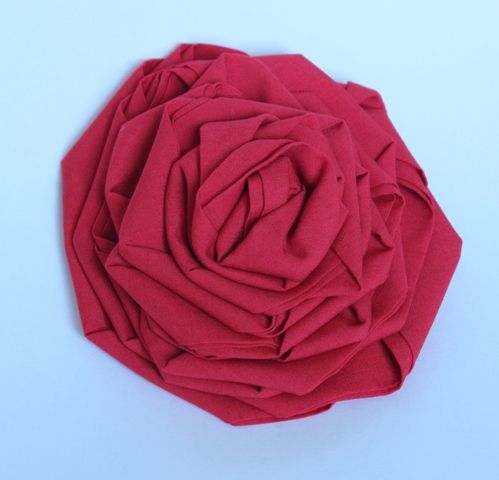 1 Big Red Rosette