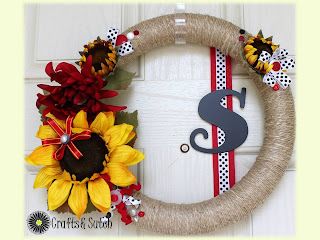 1 Wrapped Wreath