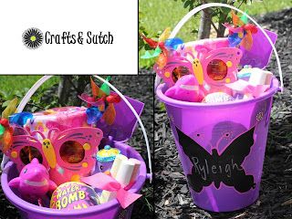 5 Butterfly Birthday Beach Bucket