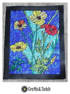 5 Kid Craft Faux Stained Glass