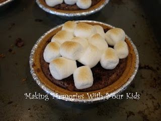 Smore Brownie Pie