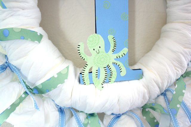 Diaper Wreath 2